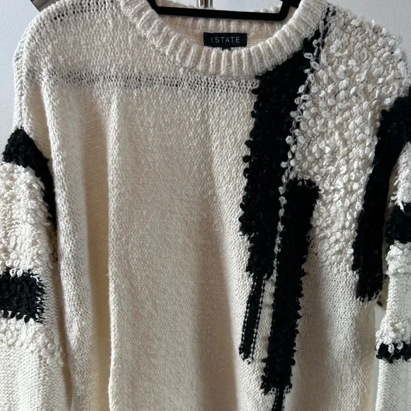 1. State Loop Stitch Sweater Size Medium - Picture 8 of 8